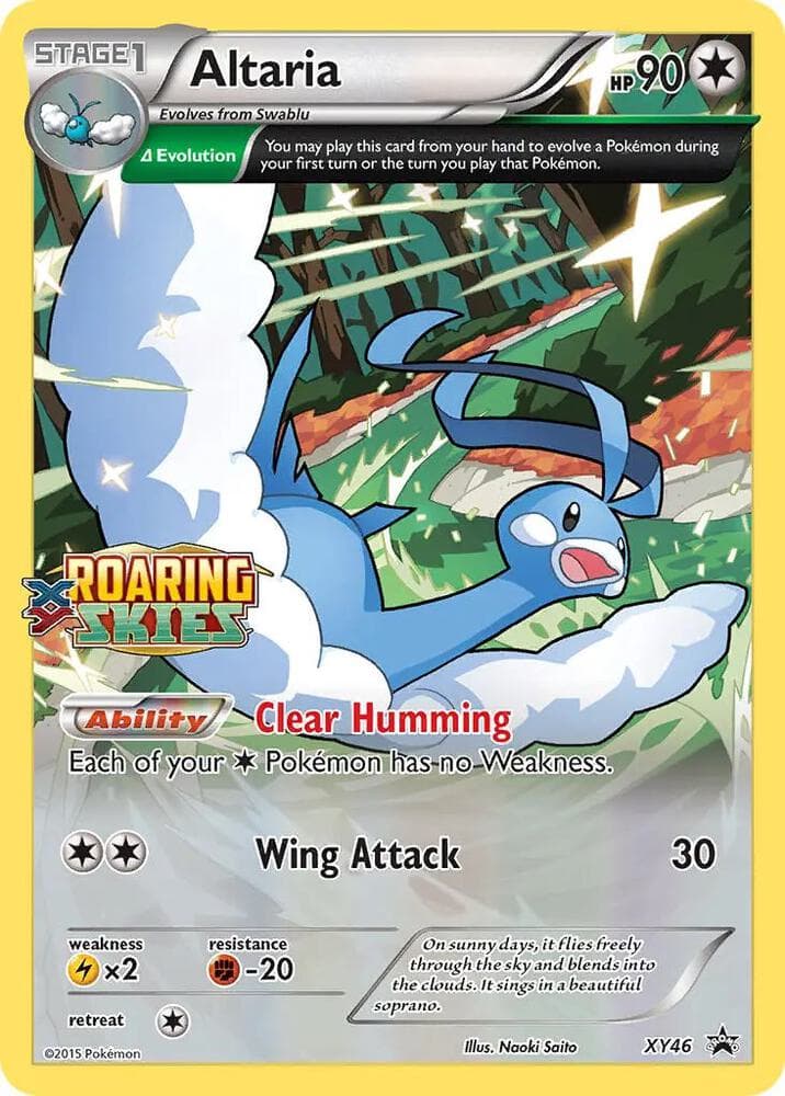Altaria XY46 Prerelease Stage 1