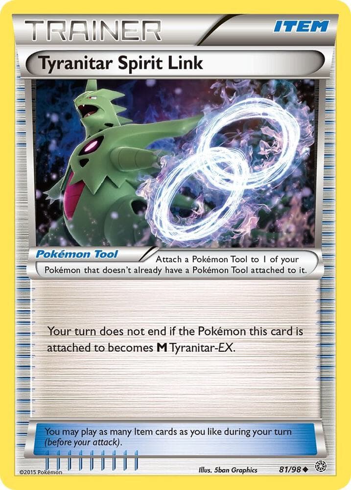 Tyranitar Spirit Link Pokémon Tool