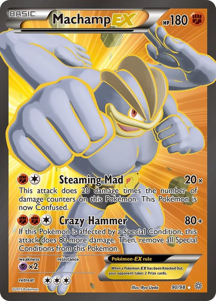 Machamp EX 90 Full Art Basic