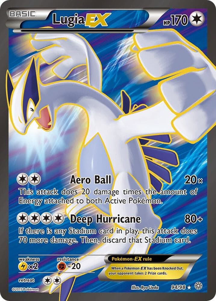 Lugia EX 94 Full Art Basic