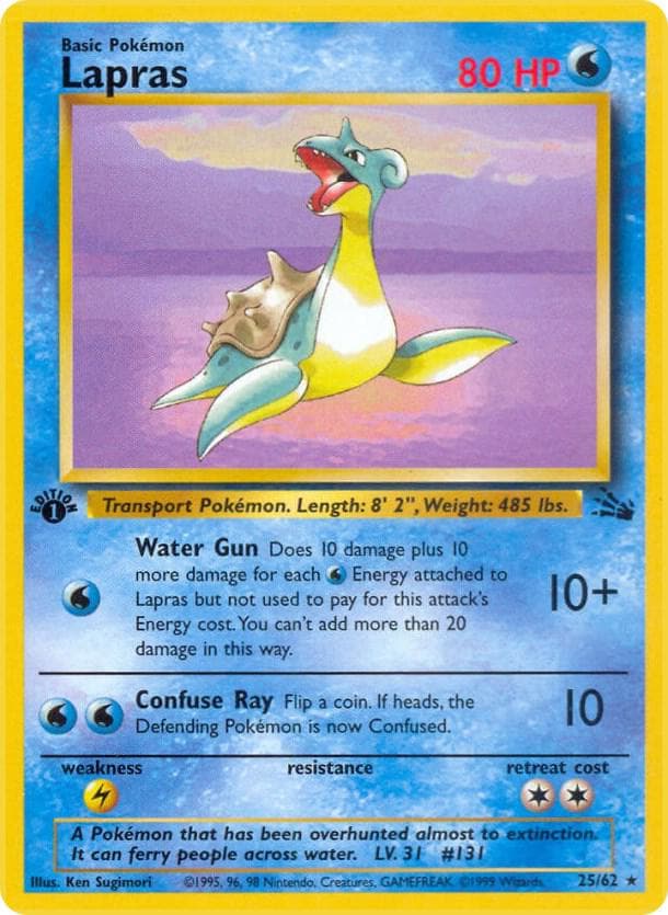 Lapras 25 Basic