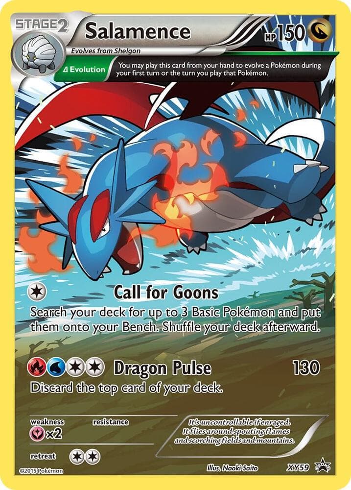 Salamence XY59 Stage 2