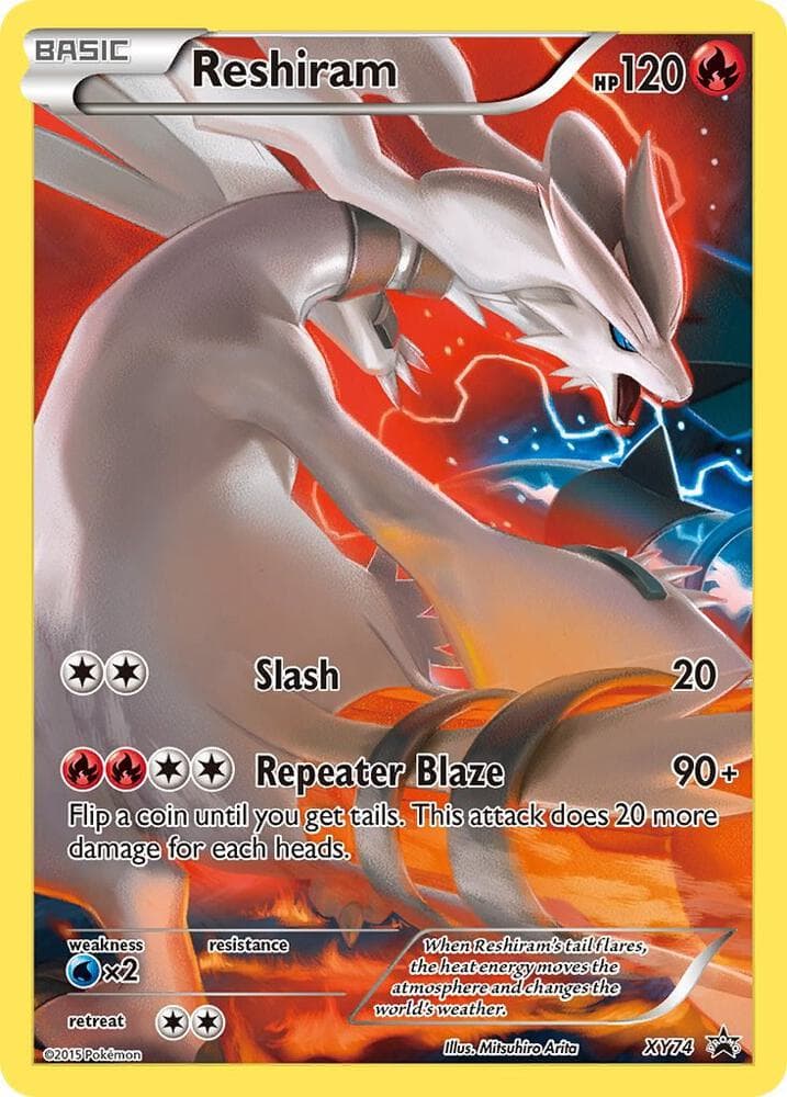 Reshiram Full Art Promo Basic