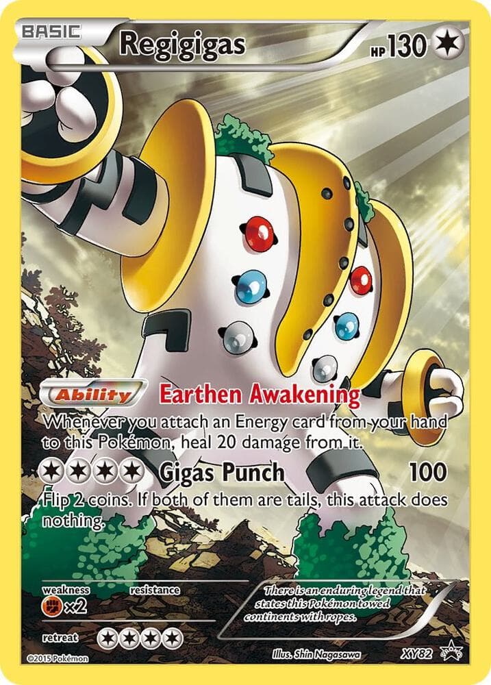 Regigigas Full Art Promo Basic