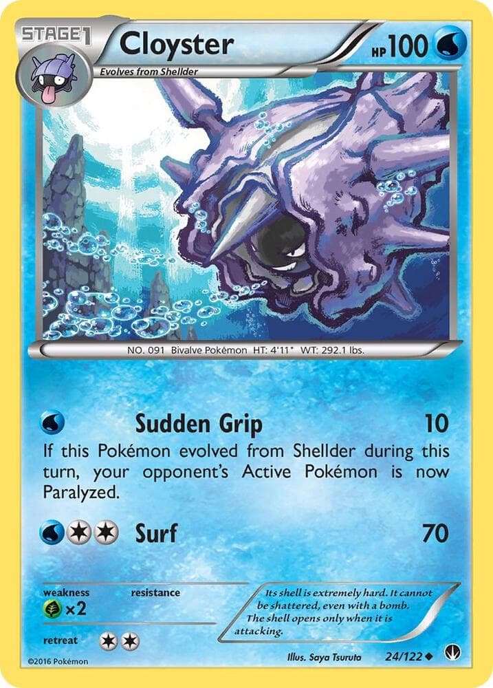 Cloyster Stage 1