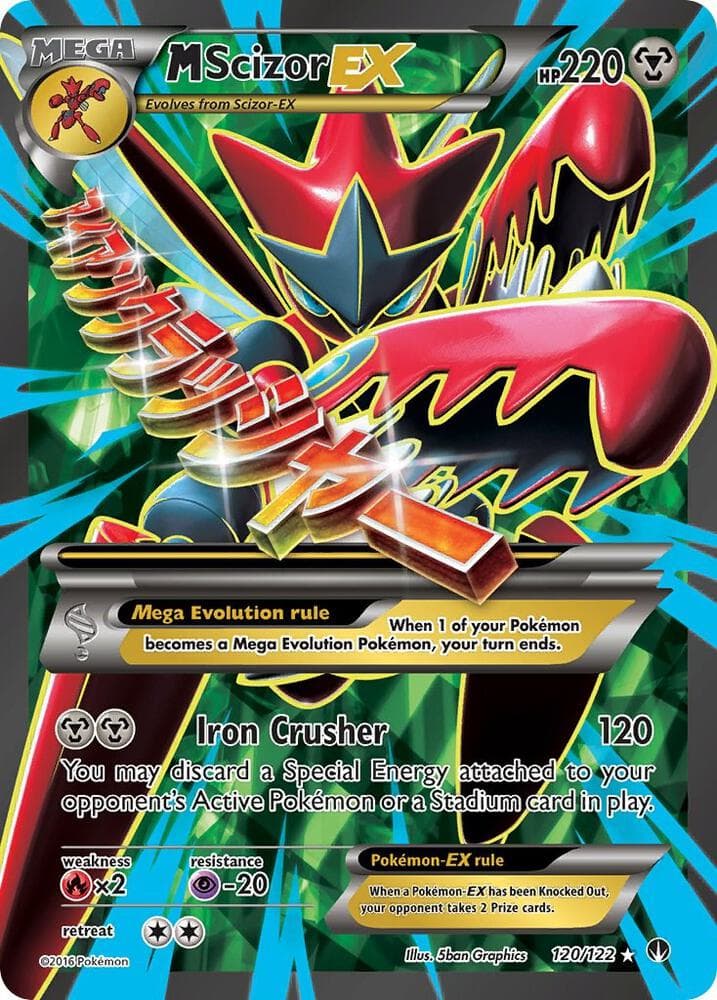 M Scizor EX Full Art MEGA