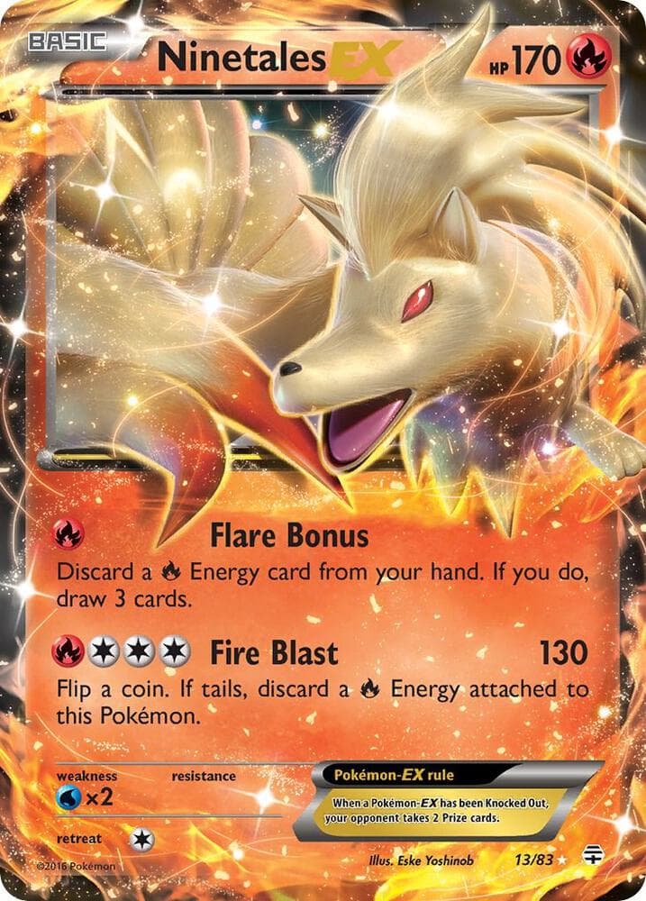 Ninetales EX Basic
