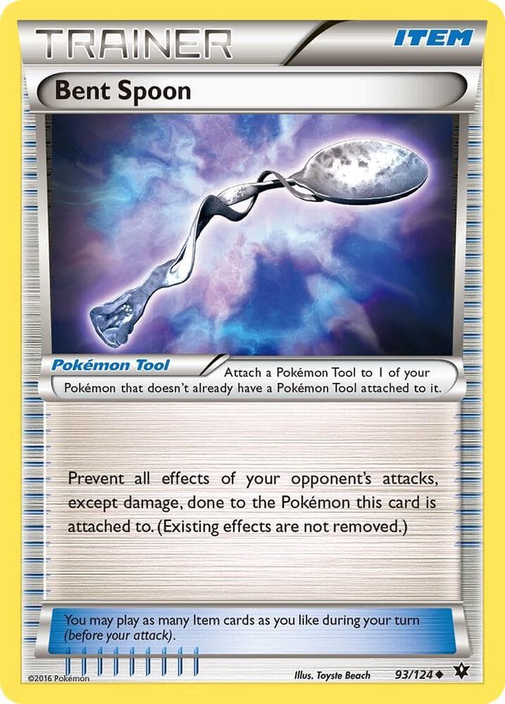 Bent Spoon Pokémon Tool