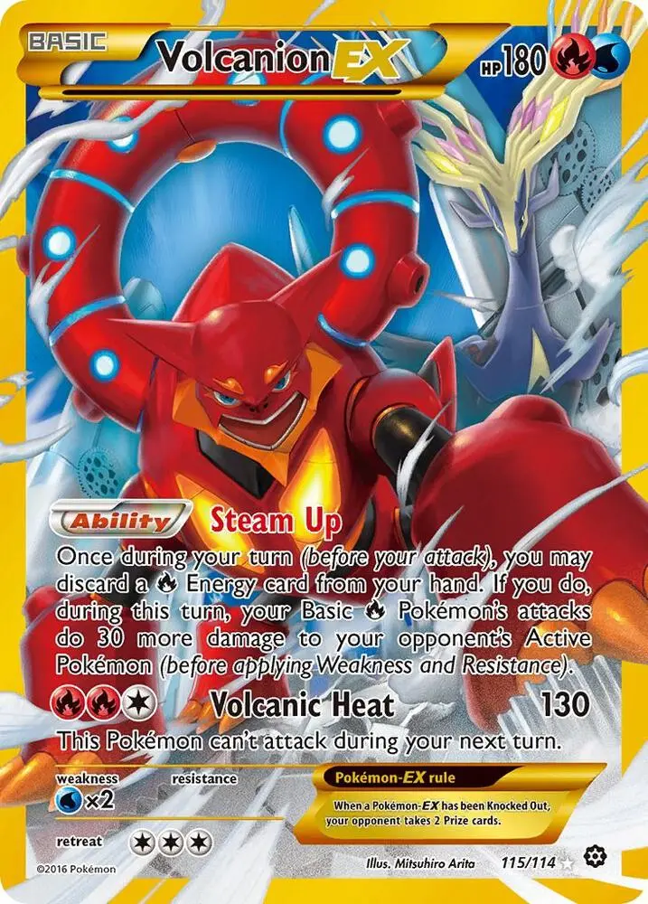 Volcanion EX Secret Basic