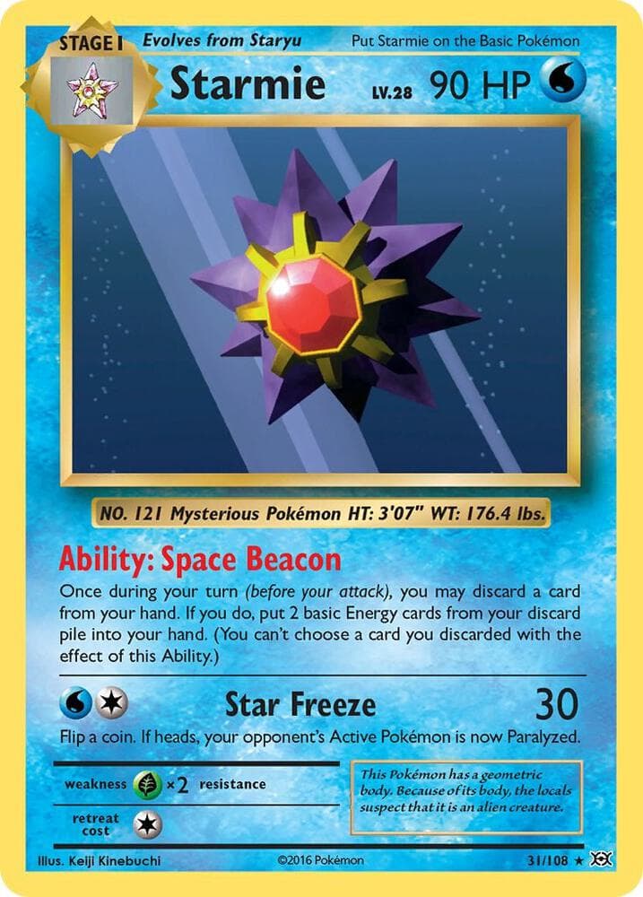 Starmie Stage 1