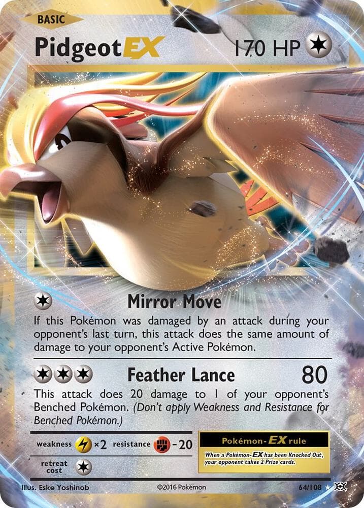 Pidgeot EX Basic