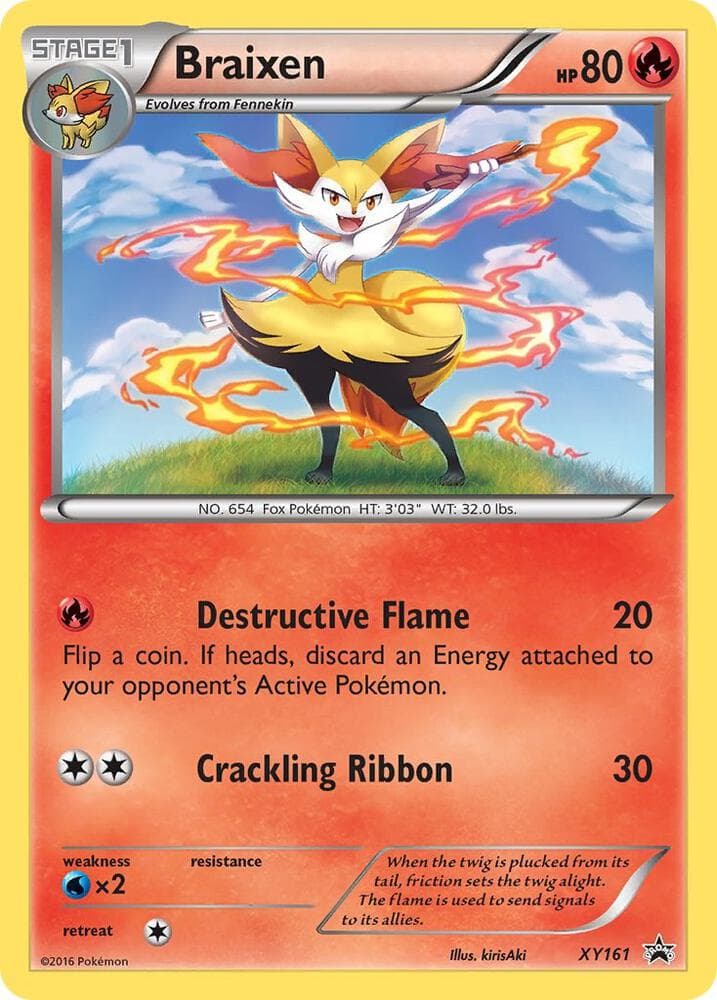 Braixen XY161 Stage 1