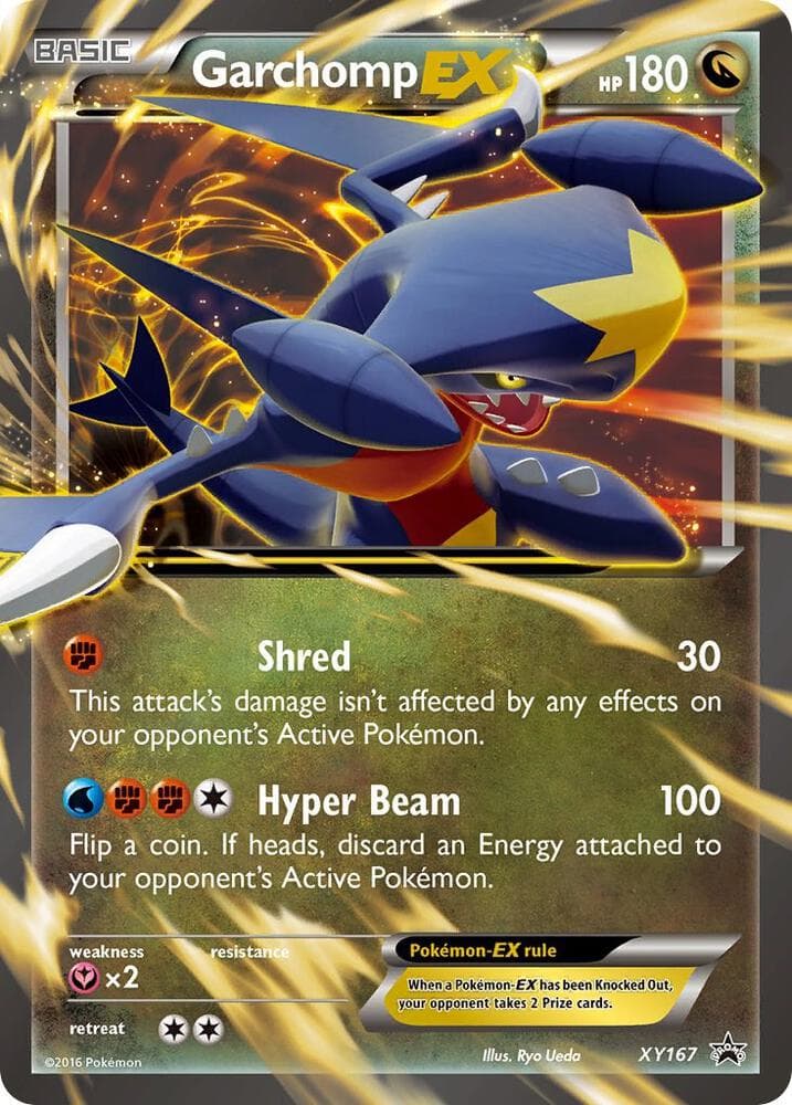 Garchomp EX XY167 Basic