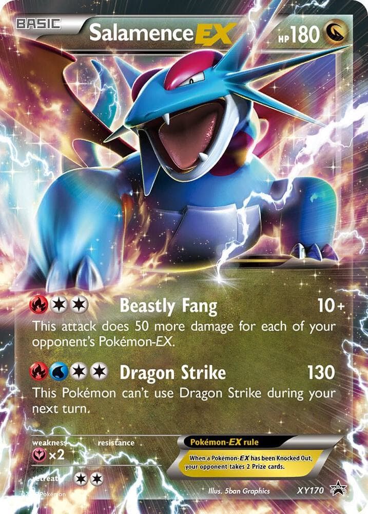 Salamence EX XY170 Basic