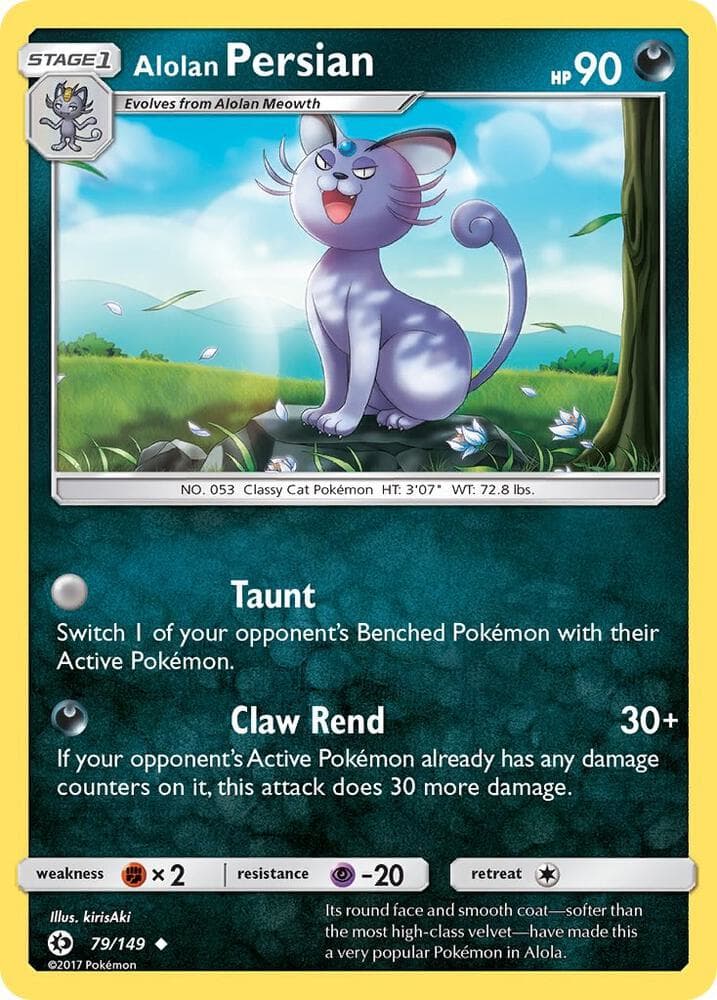 Alolan Persian Stage 1