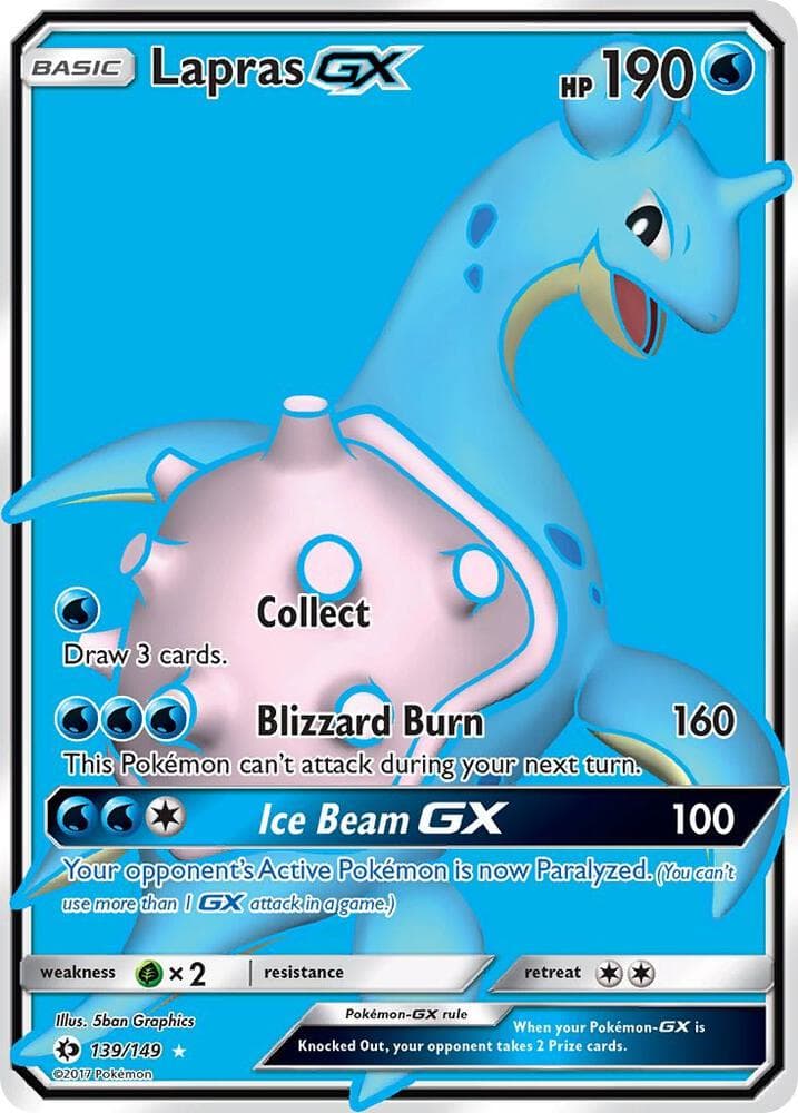 Lapras GX Full Art Basic