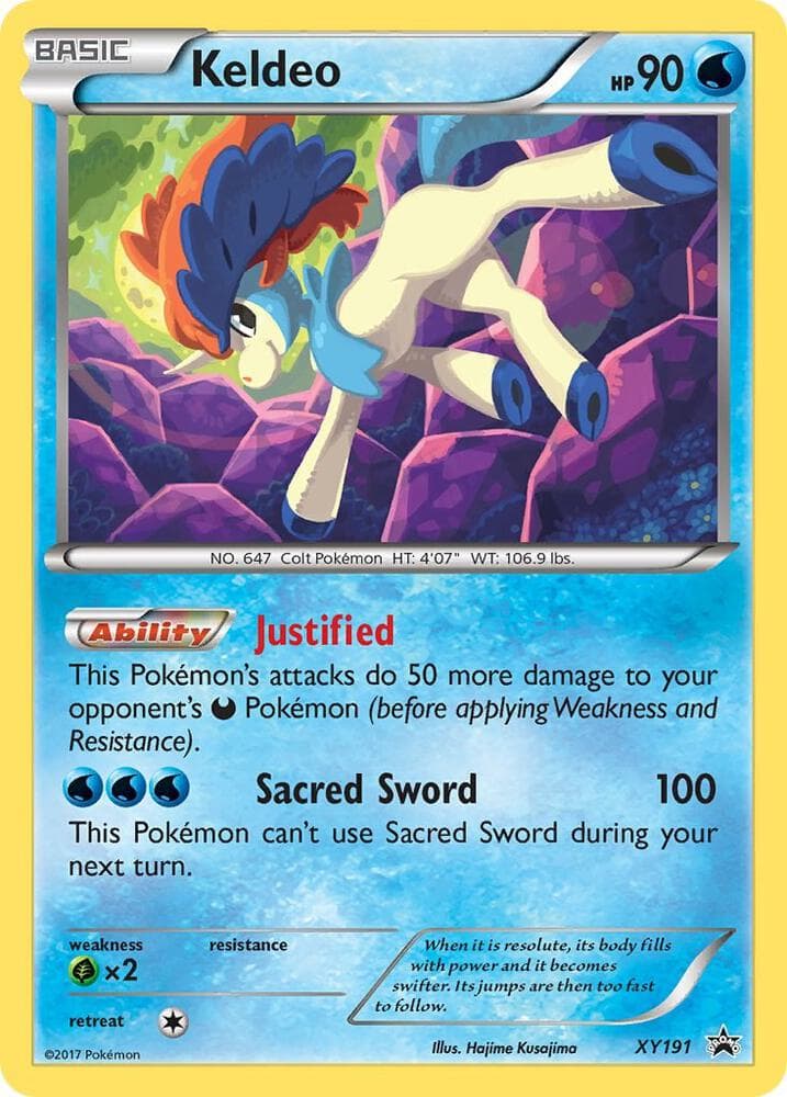 Keldeo XY191 Basic