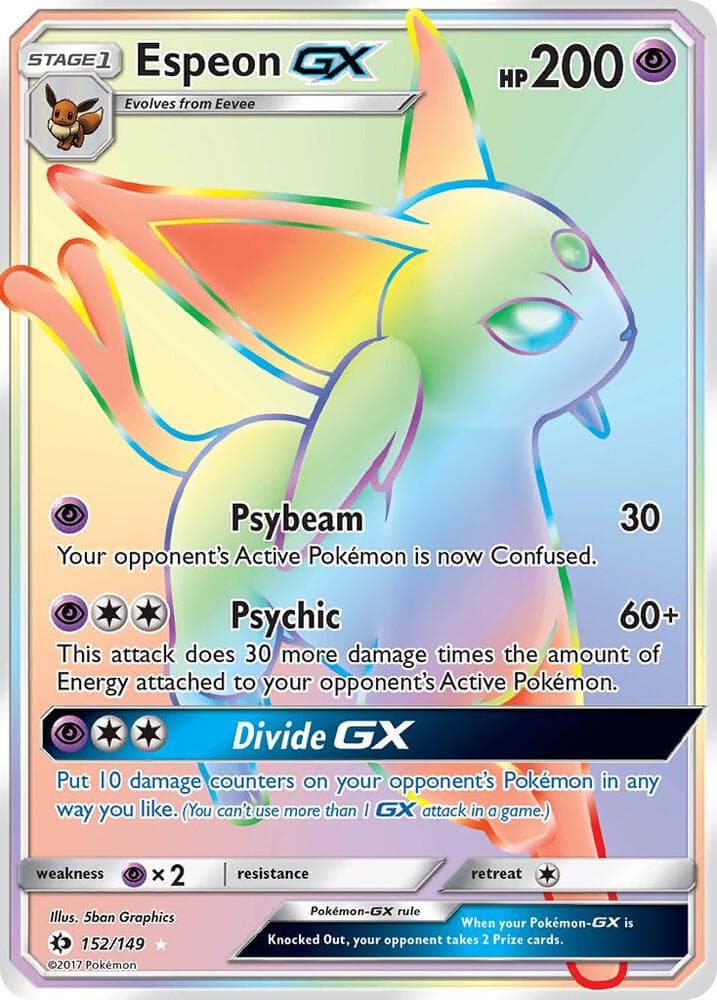 Espeon GX Secret Stage 1