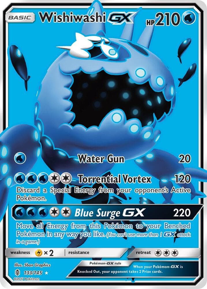 Wishiwashi GX Full Art Basic