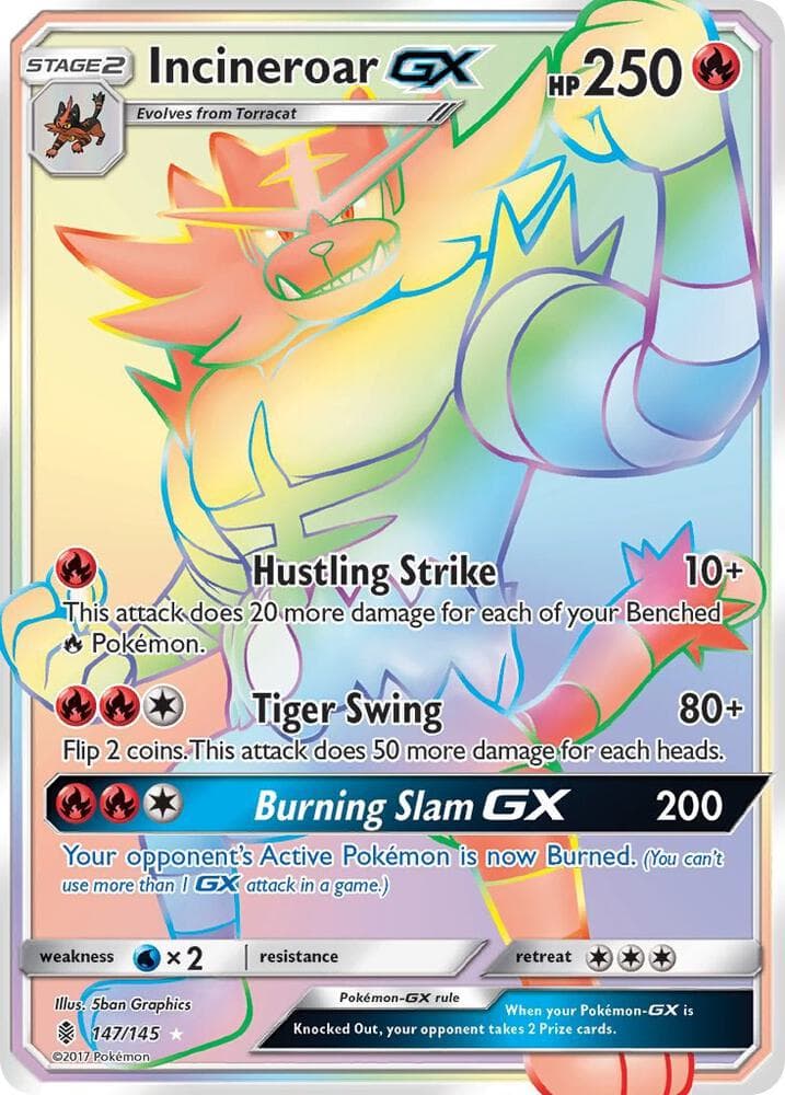 Incineroar GX Secret Stage 2