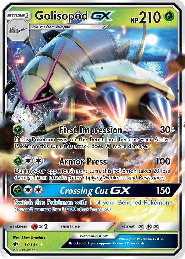 Golisopod GX Stage 1