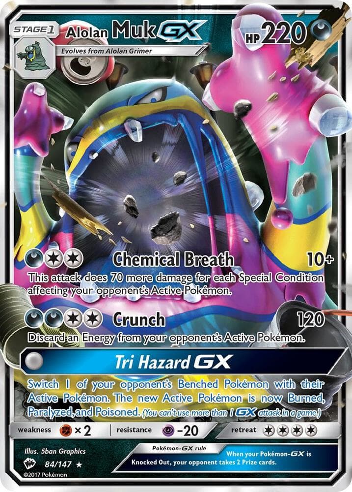 Alolan Muk GX Stage 1