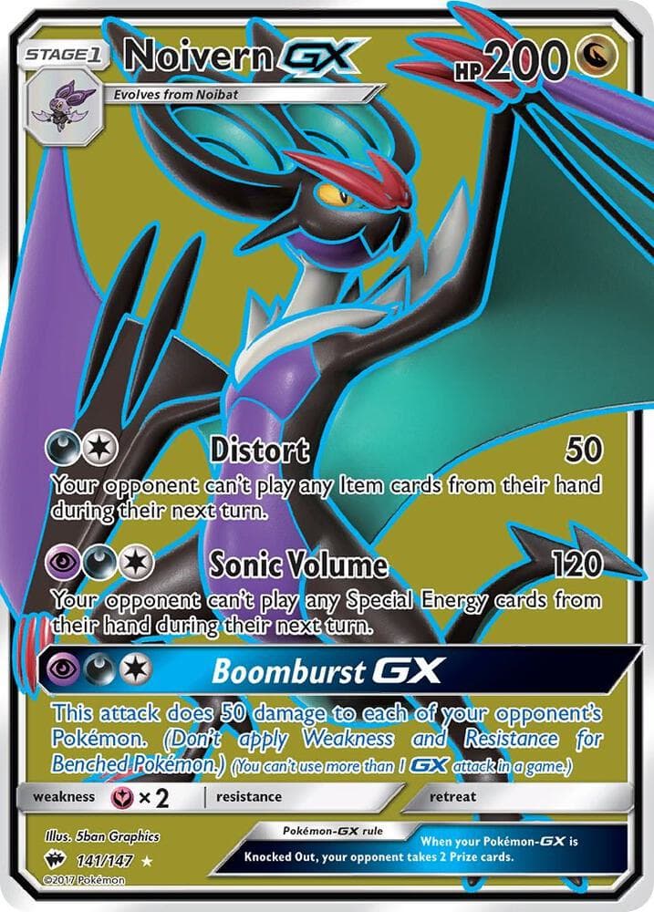 Noivern GX Full Art Stage 1