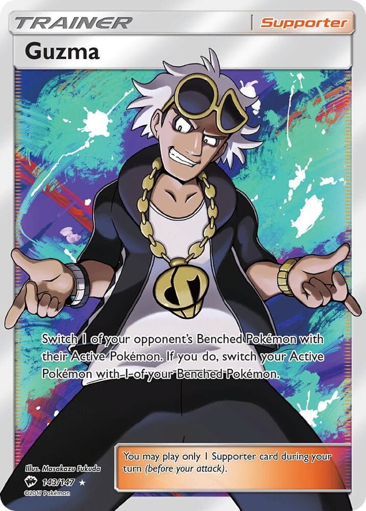 Guzma Full Art Supporter
