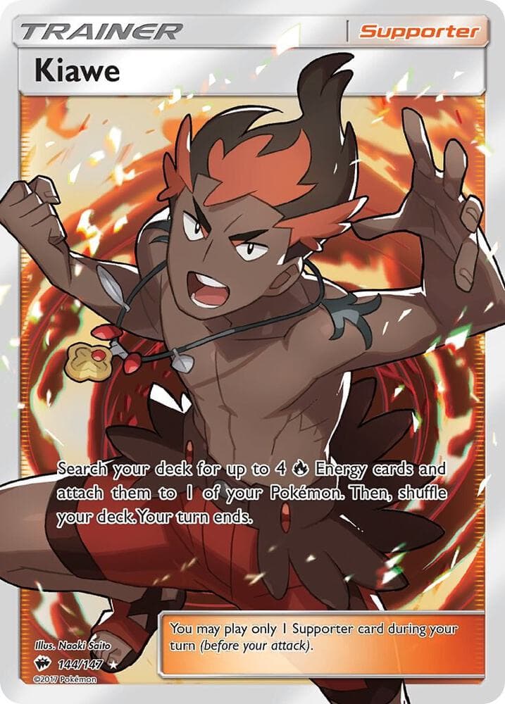 Kiawe Full Art Supporter