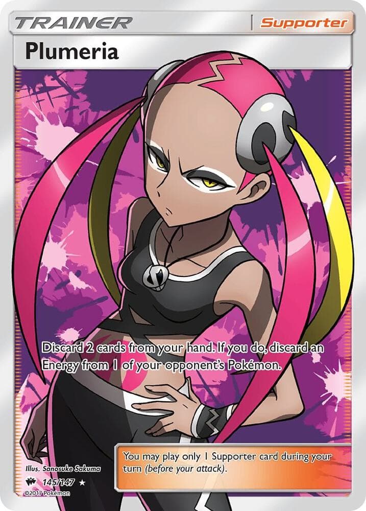 Plumeria Full Art Supporter