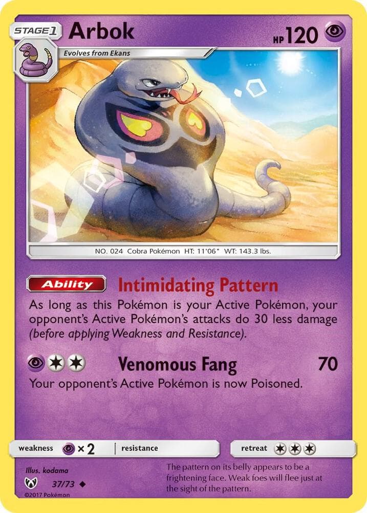 Arbok Stage 1