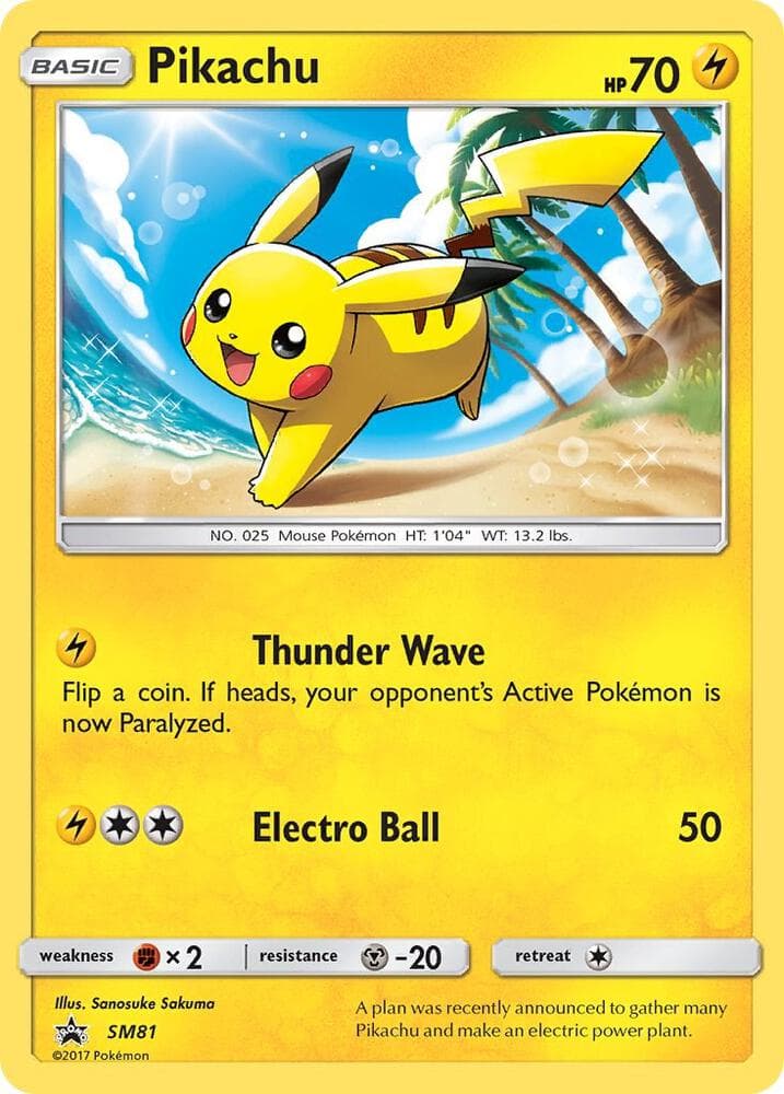 Pikachu SM81 Basic