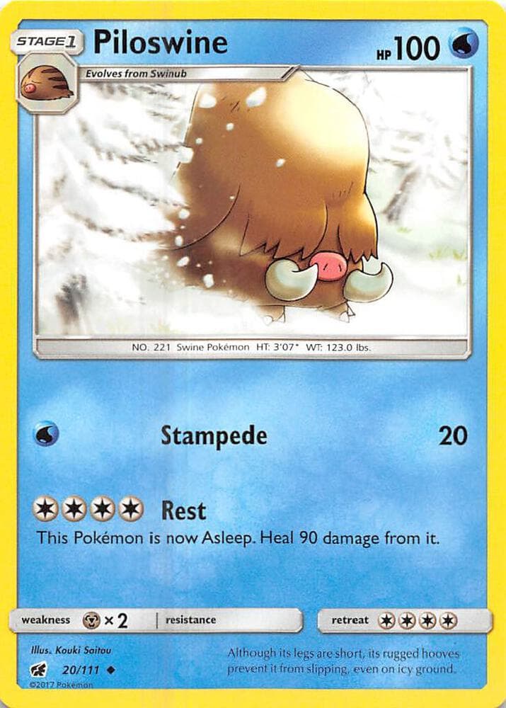 Piloswine Stage 1