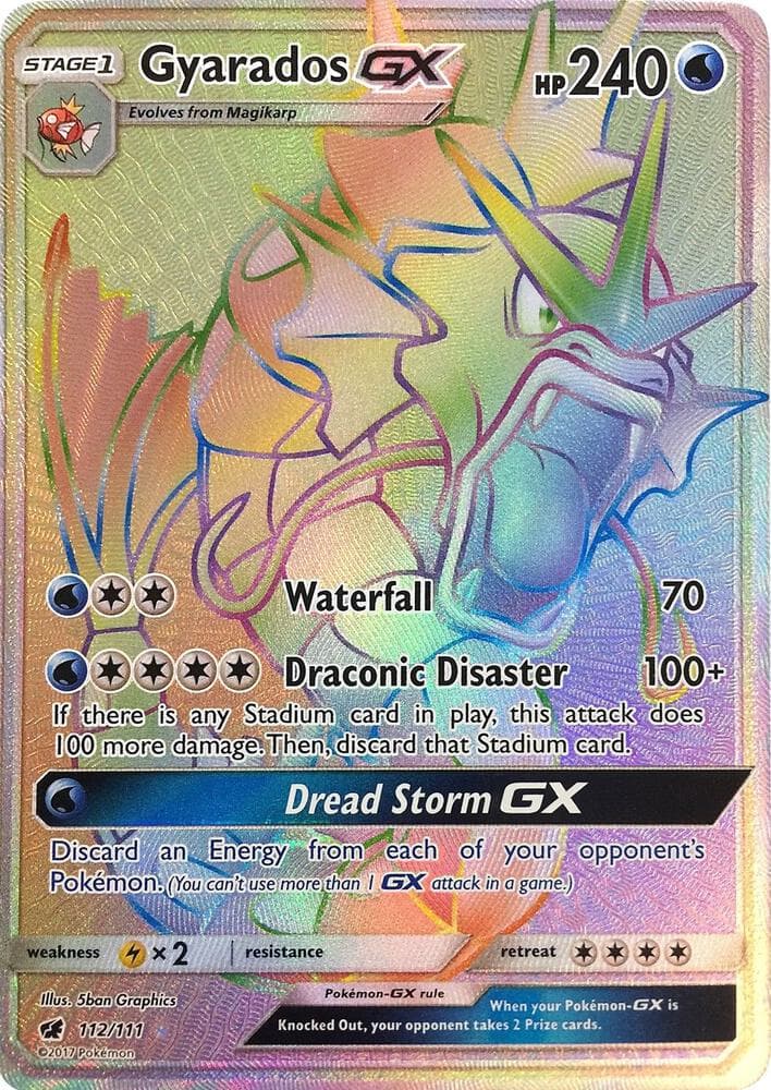 Gyarados GX Secret Stage 1