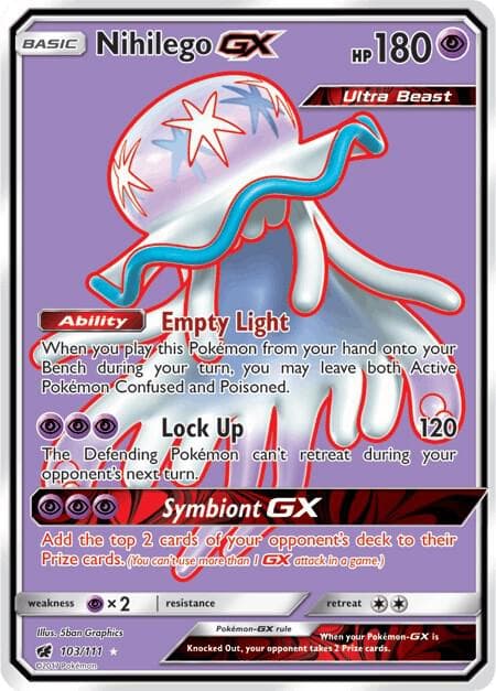 Nihilego GX Full Art Basic