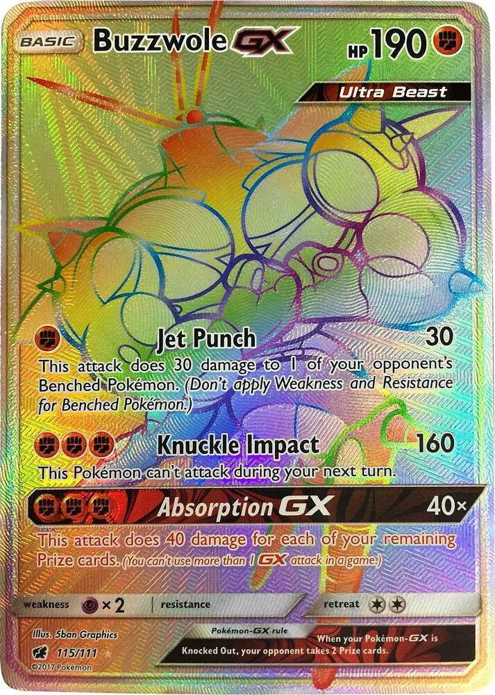 Buzzwole GX Secret Basic