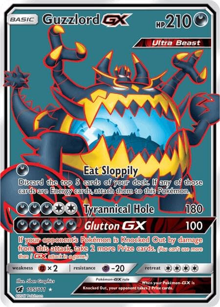 Guzzlord GX Full Art Basic