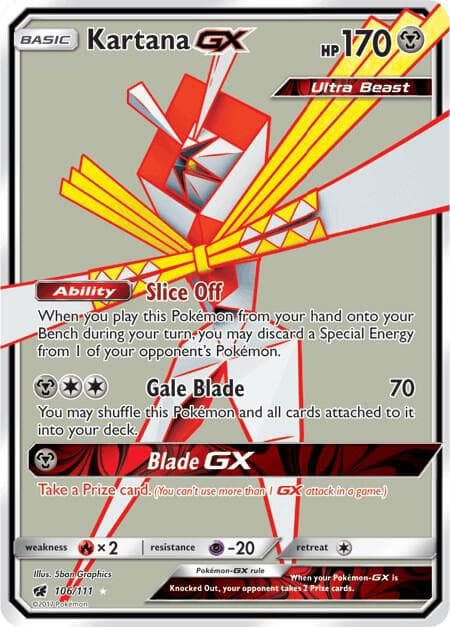 Kartana GX Full Art Basic