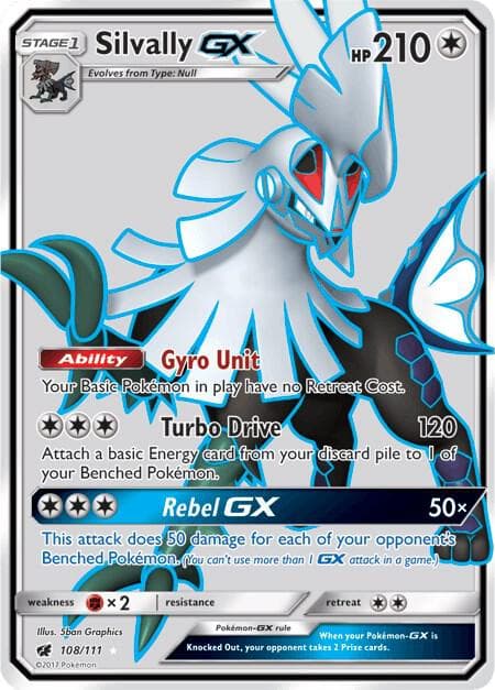 Silvally GX Full Art Stage 1