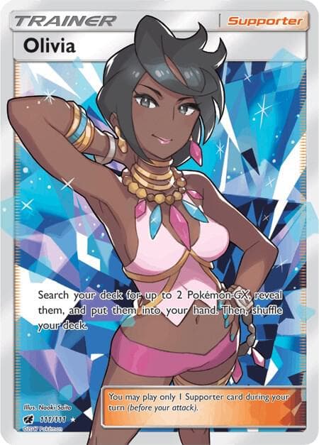 Olivia Full Art Supporter