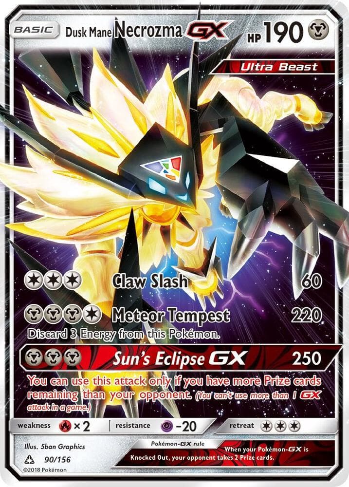 Dusk Mane Necrozma GX Basic