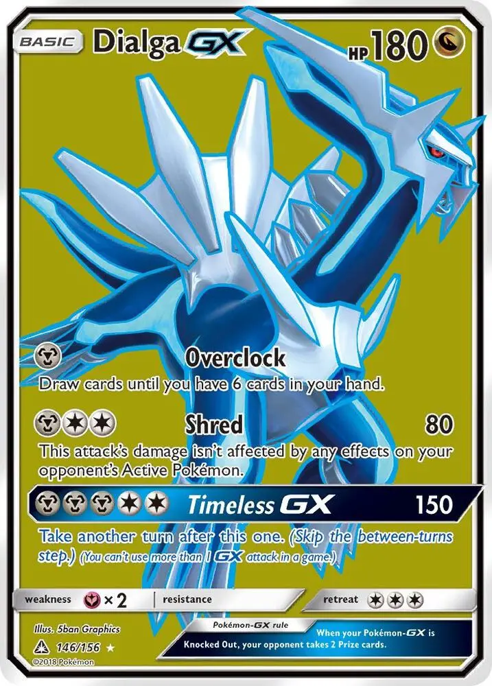 Dialga GX Full Art Basic