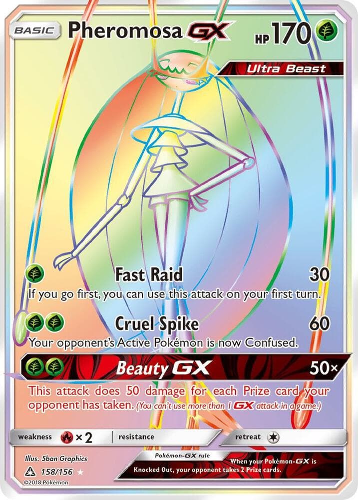 Pheromosa GX Secret Rare Basic