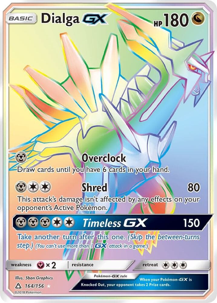 Dialga GX Secret Rare Basic