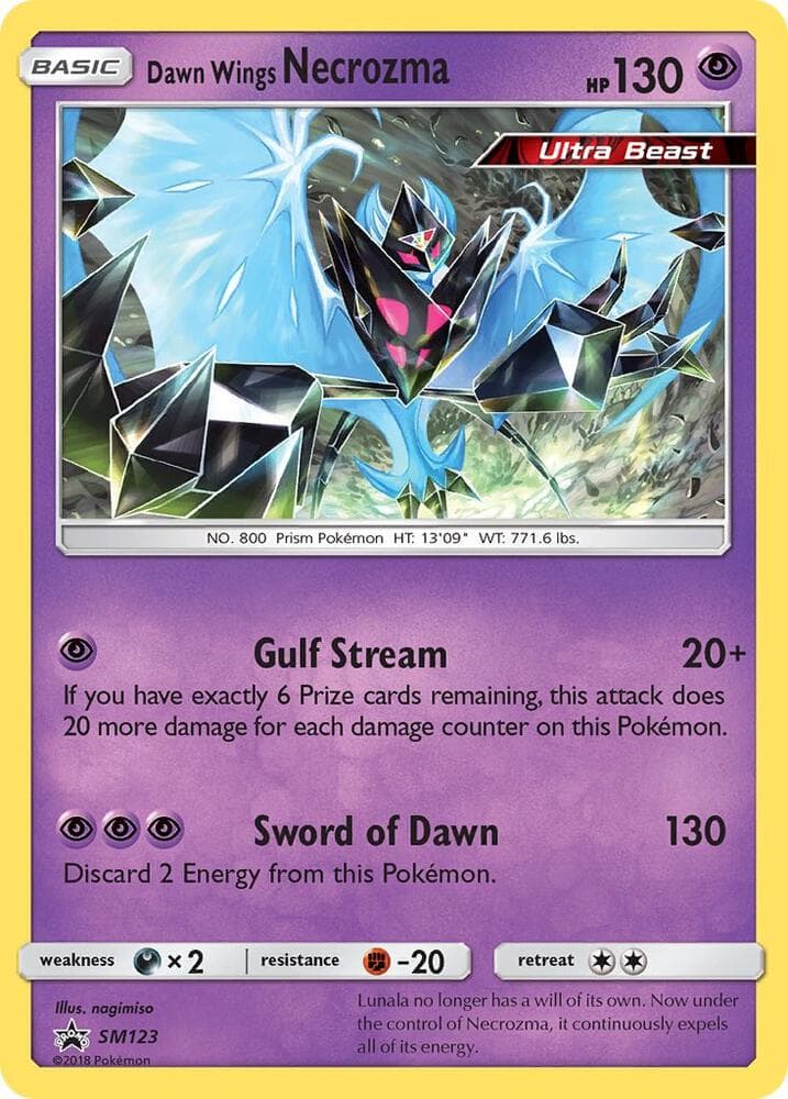 Dawn Wings Necrozma SM123 Basic