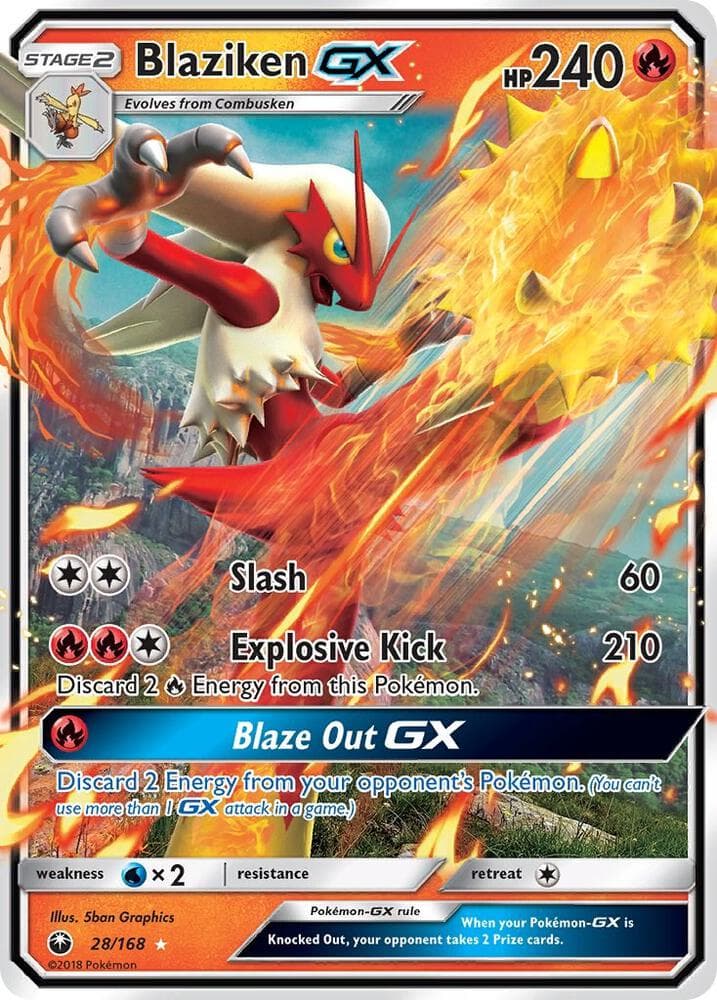 Blaziken GX Stage 2