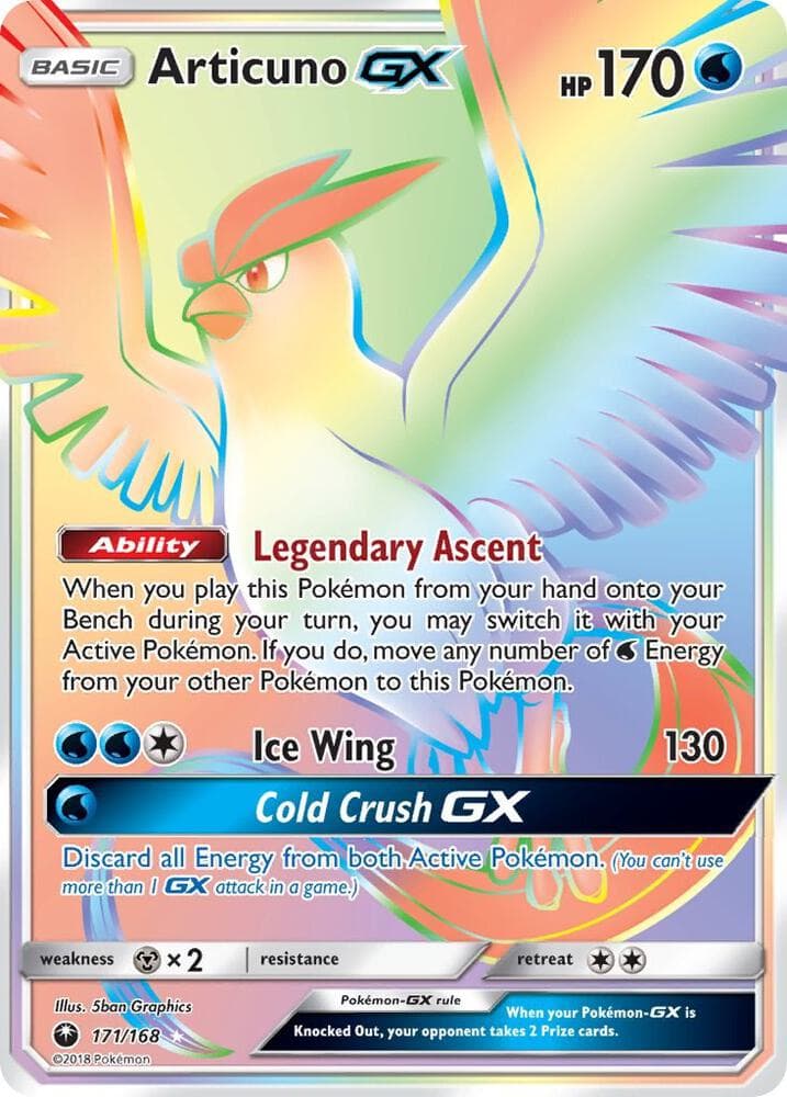 Articuno GX Secret Basic