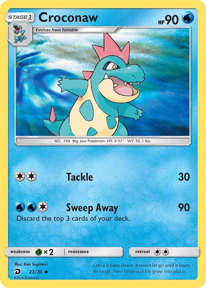 Croconaw Stage 1