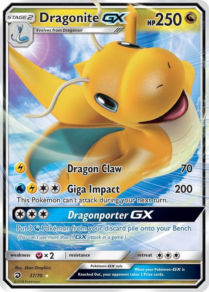 Dragonite GX Stage 2