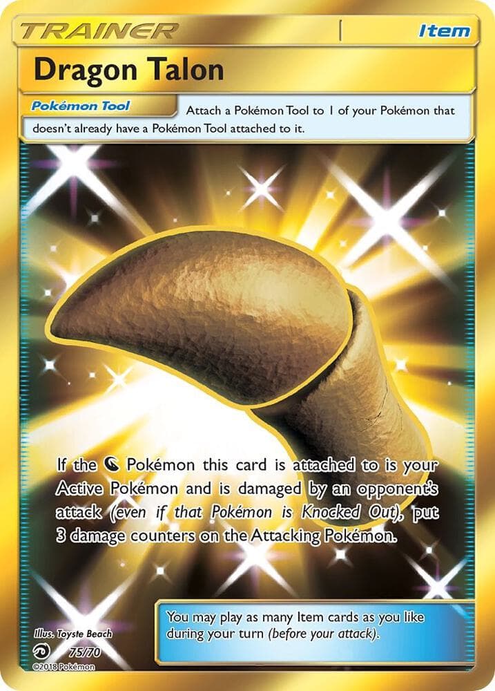 Dragon Talon Secret Pokémon Tool